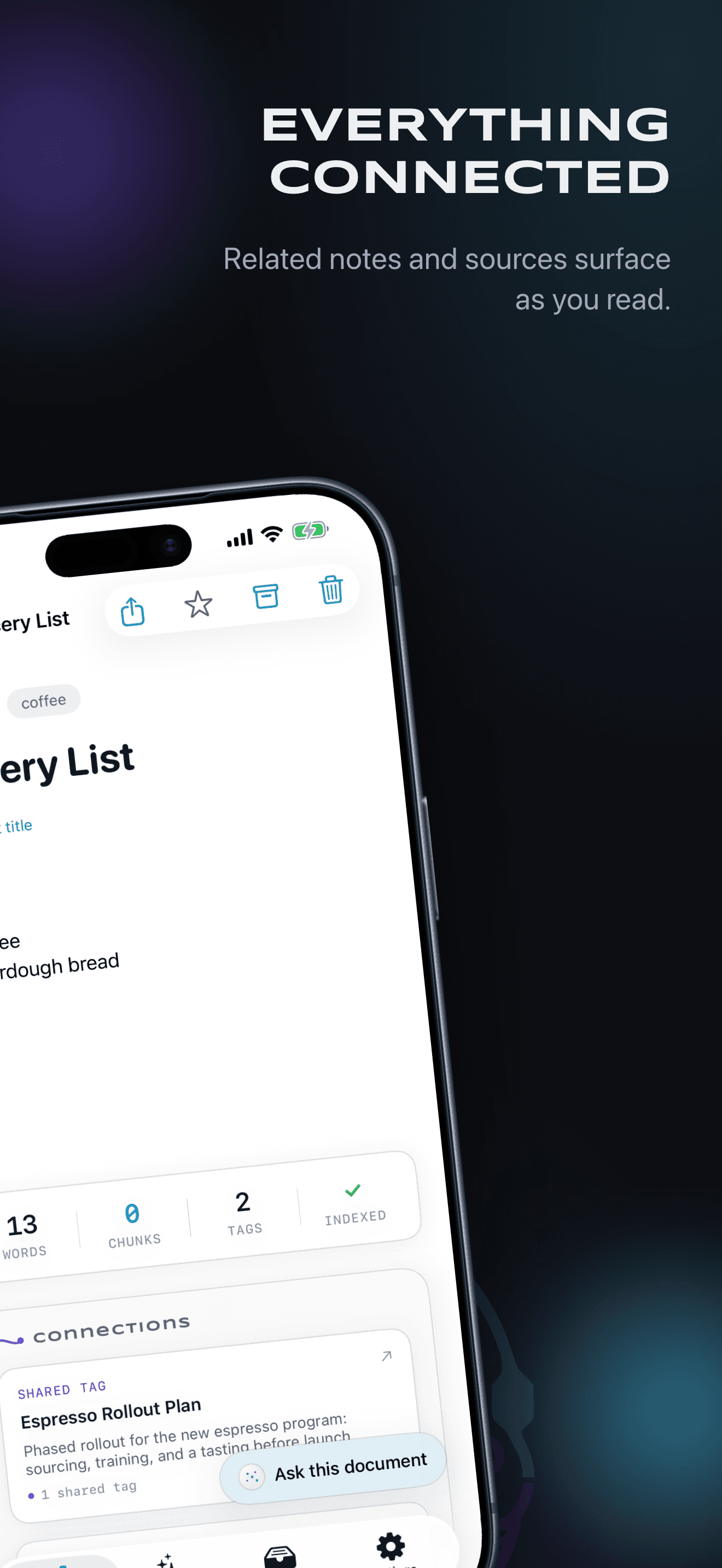 Engra — Read screen